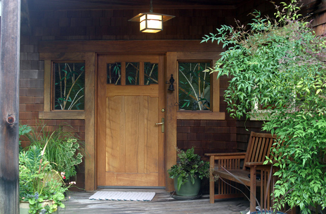 welcoming entrance