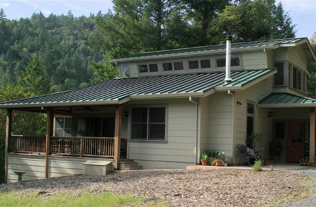 net zero-energy house off the grid